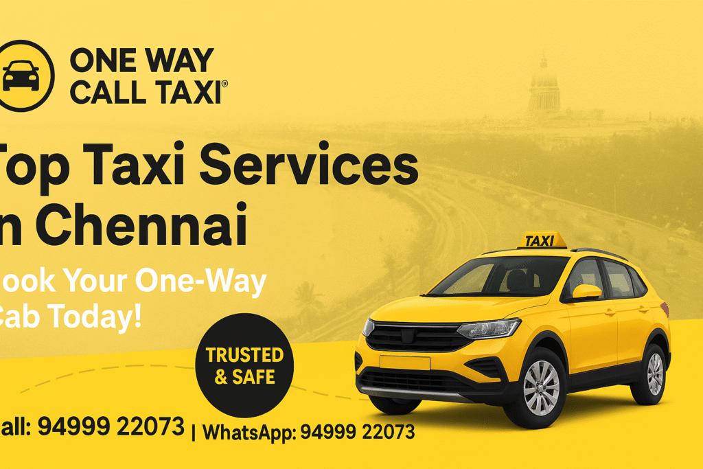 One way taxi service chennai